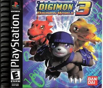 Digimon World 3 (US) box cover front